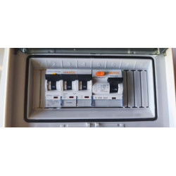 Cuadro 7,4kw. monofásico para cargadores eléctricos
