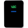 V2C Trydan 22kW trifásico SOCKET tipo 2 pared